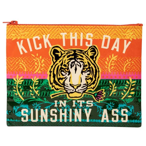 Sunshiny Ass Zipper Pouch