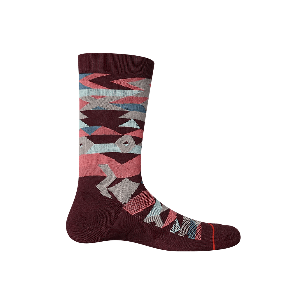 SAXX "The Whole Package" Park Lodge Geo Crew Socks - SXCR102