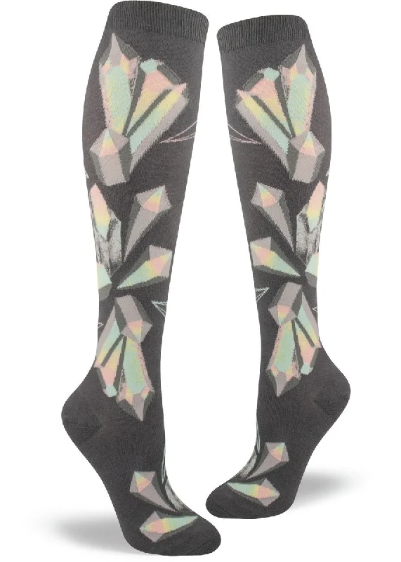 Crystals Knee High Sock