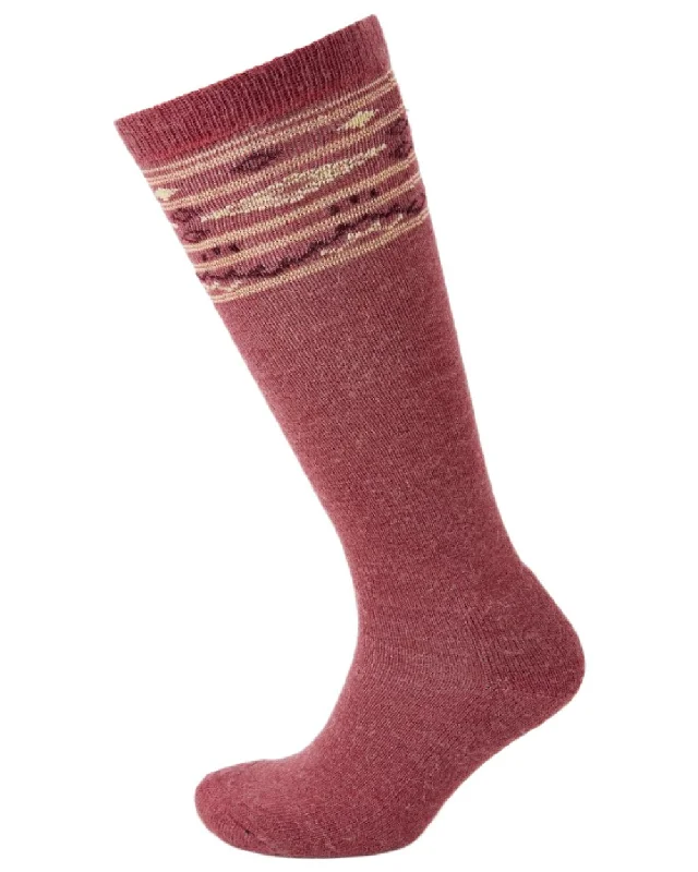 Dubarry Rolestown Fair Isle Alpaca Socks