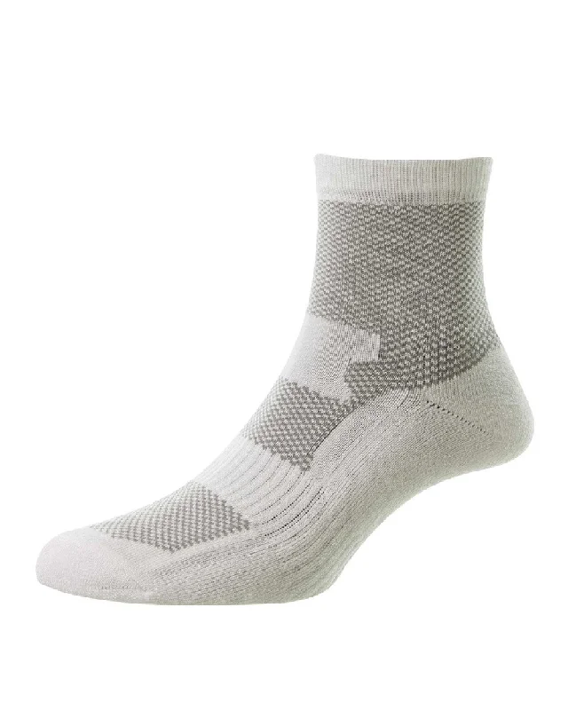 HJ Hall Bamboo Trainer Socks