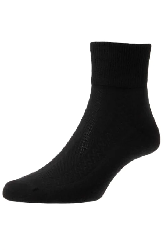 HJ Hall Diabetic Low Rise Cotton Socks