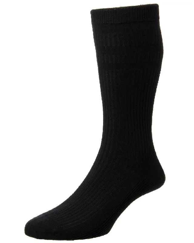 HJ Hall Original Cotton Soft Top Socks