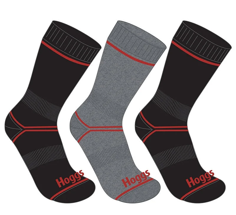 Hoggs of Fife Comfort Cotton Work Socks | Triple Pack