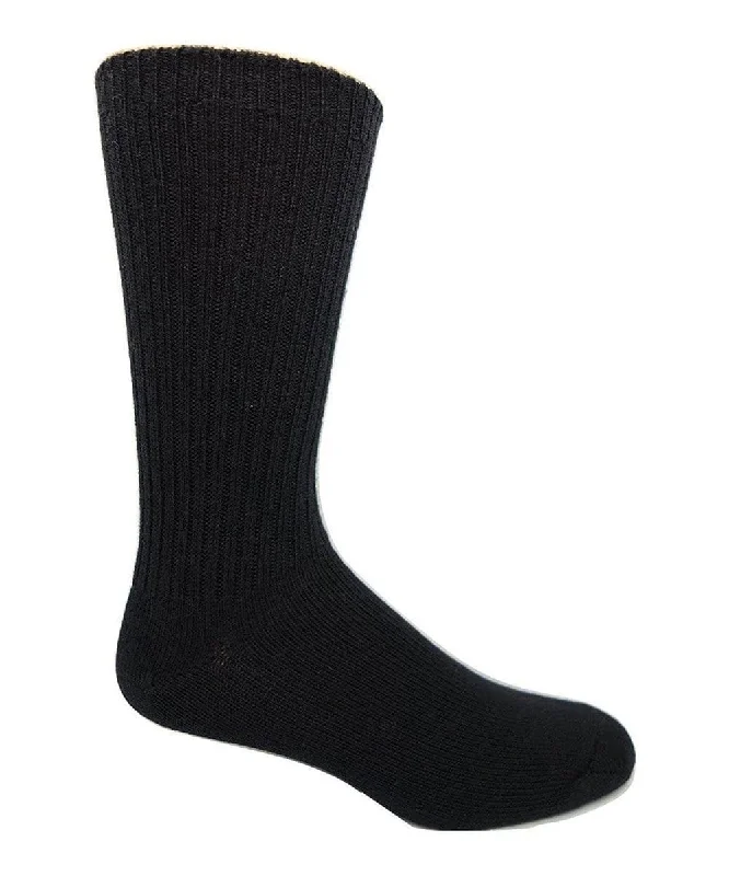 J.B. Field's Made in Canada "Wool Weekender" 96% Merino Wool Sock - Black - 8781 8783 6781