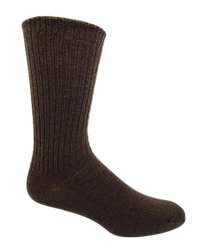 J.B. Field's Made in Canada "Wool Weekender" 96% Merino Wool Sock - Brown 04 - 8781 8783 6781