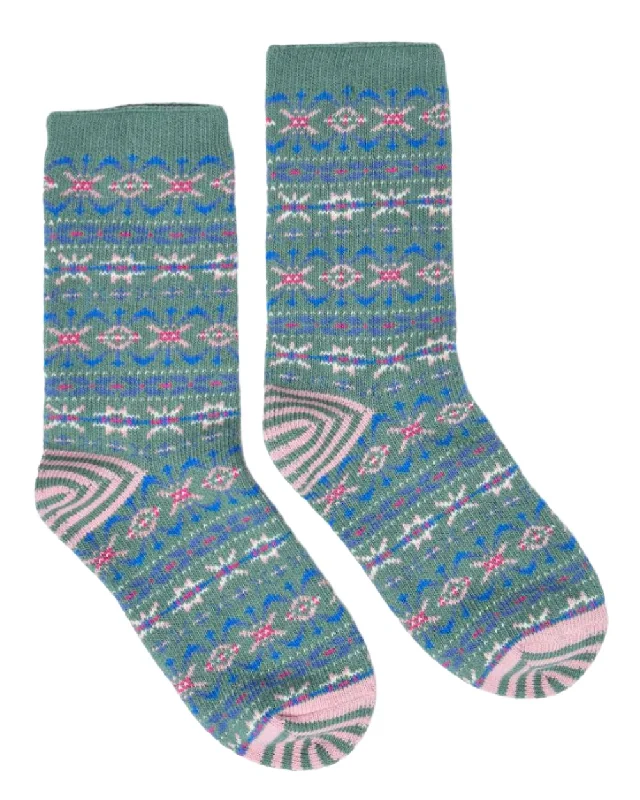 Joules Lucille Fairisle Socks