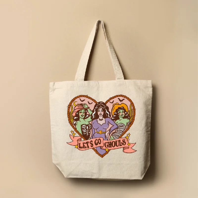 Let's Go Ghouls Tote Bag