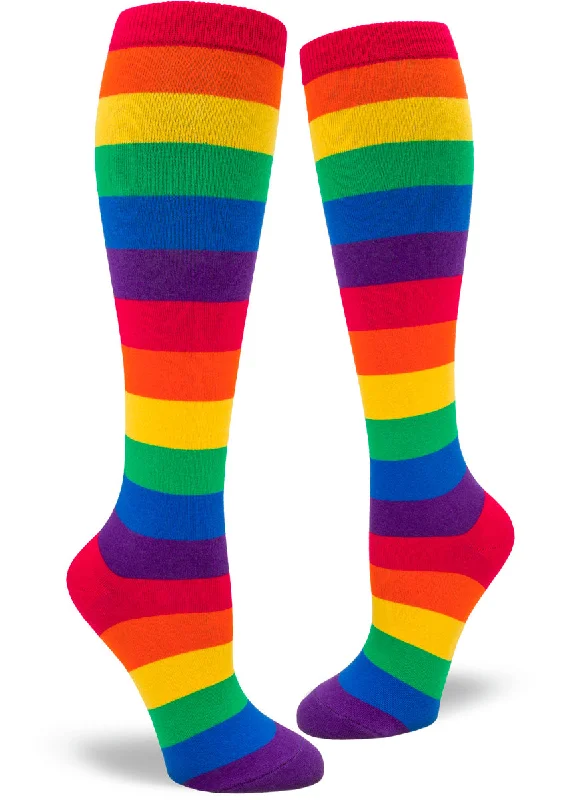 Classic Rainbow Knee High