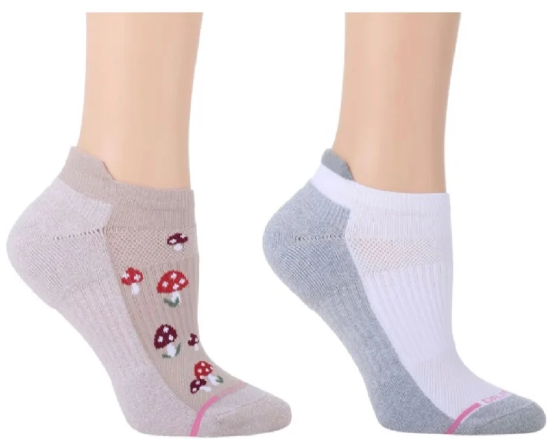 Mushrooms Ankle Compression Socks 2-Pack