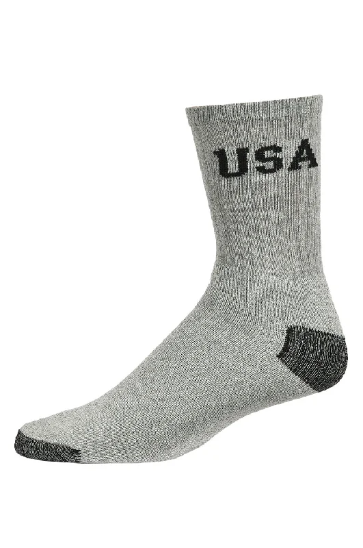 POWER CLUB CREW SPORTS SOCKS (PC274_G/BHTU)