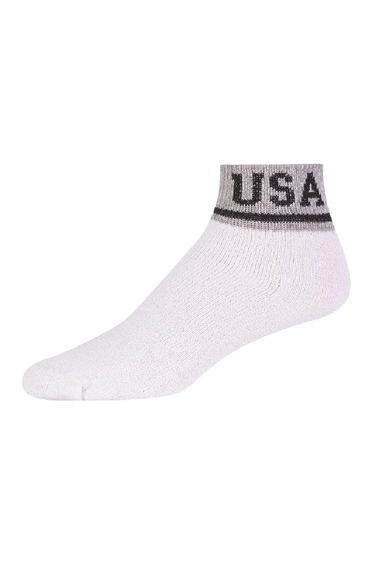 POWER CLUB QUARTER SPORTS SOCKS (PC284_BUSA)