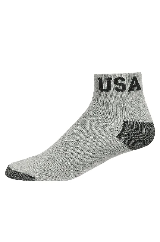 POWER CLUB QUARTER SPORTS SOCKS (PC284_G/BHTU)