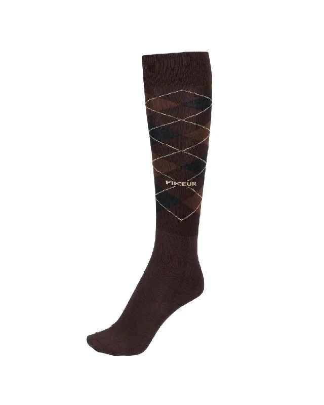 Pikeur Checked Knee Socks