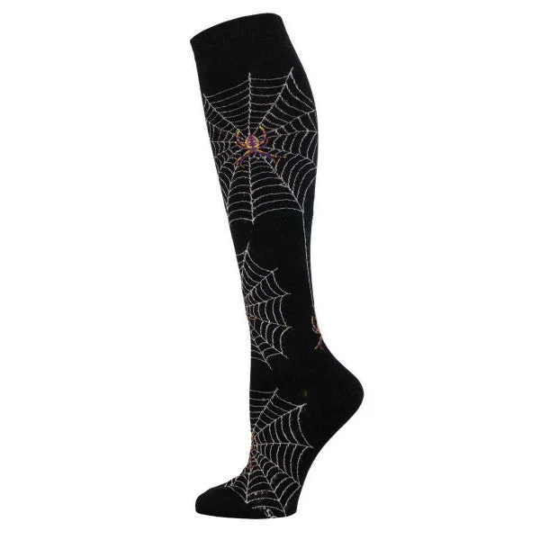 Spider Webs Knee High