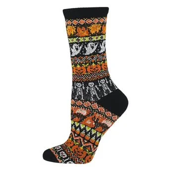 Spooky Season Sweater Socks