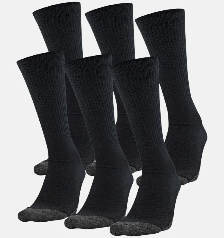 Under Armour Performance Tech Black Crew Socks U6785C6 001