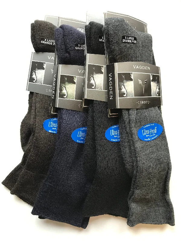 Vagden Made in Canada Merino Wool Cushion Crew Sock - 6381 6383