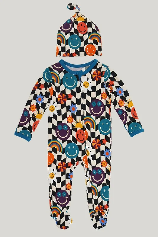 Bulk Baby Jumpsuits With Bean Hat, Toddler Sleepsuits Design And Production Manufacturer-2315580159