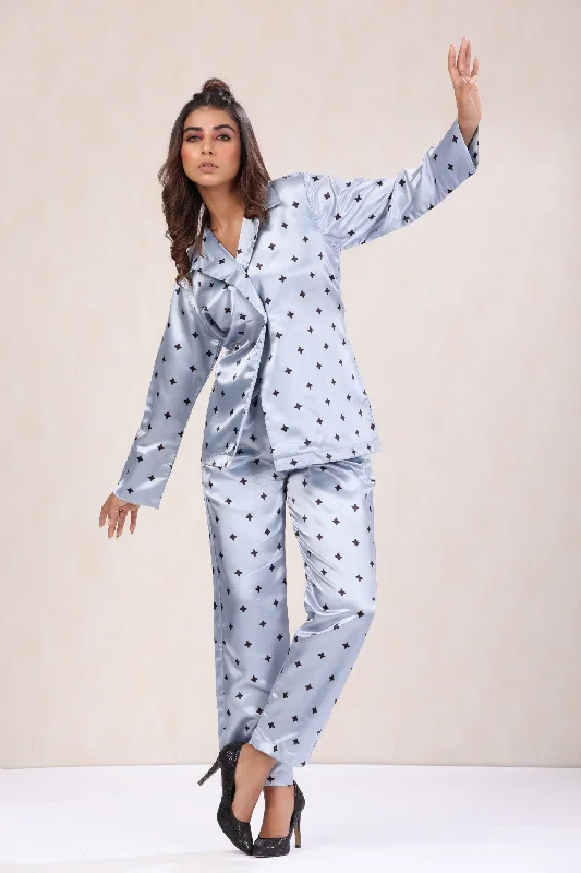 Classic Motifs Reefer Coat Pajama Set