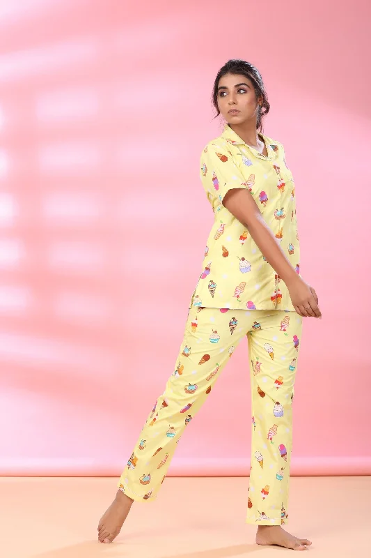 Icecream Cupcake Classic Pajama Set