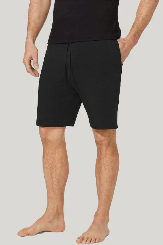 Soft And Comfortable Men'S Shorts With Drawstring And Pocket Casual Custom Men'S Lounge Sleep Shorts