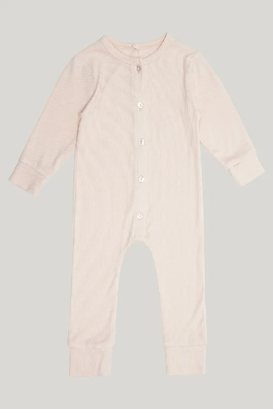 Wholesale Ribbed Baby Sleepsuits,Personalized Custom Toddler Pajamas Wholesaler-2311820095