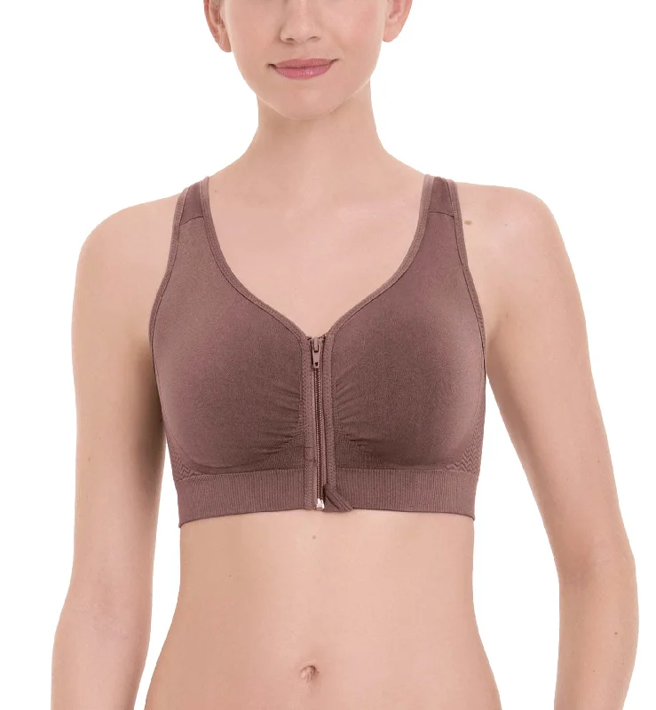 Anita Care Lynn Pocketed Post Surgery Bra (5768X) - Berry