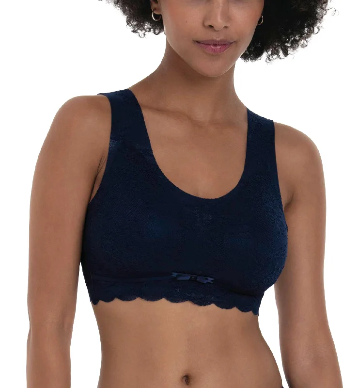 Anita Essentials Lace Lightly Padded Bralette (5400) - Maritime Blue