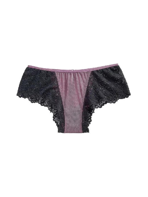 Arielle Panty- Mauve/Black