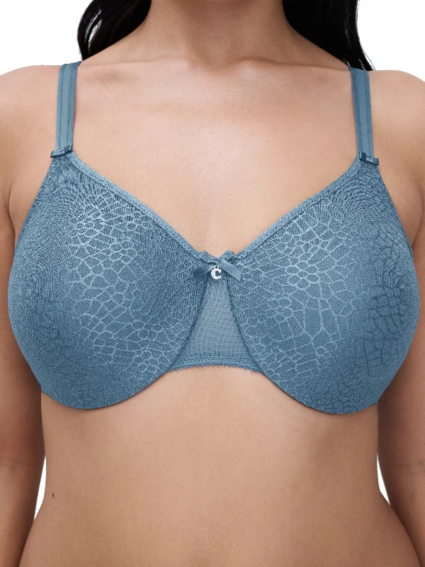 C Magnifique Blue Jeans Underwire Minimizer Bra