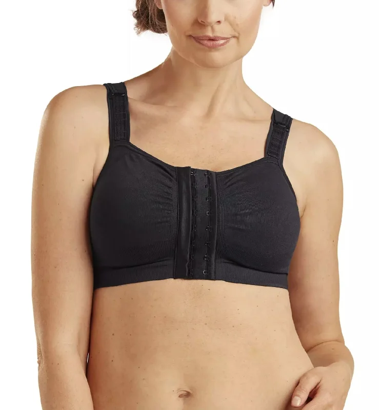 Carefix Mary Front Close Post-Op Bra (3343) - Black