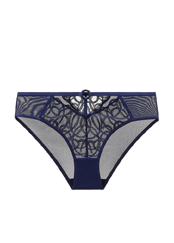 CLAIR Plus Embroidery Lace Briefs Panties