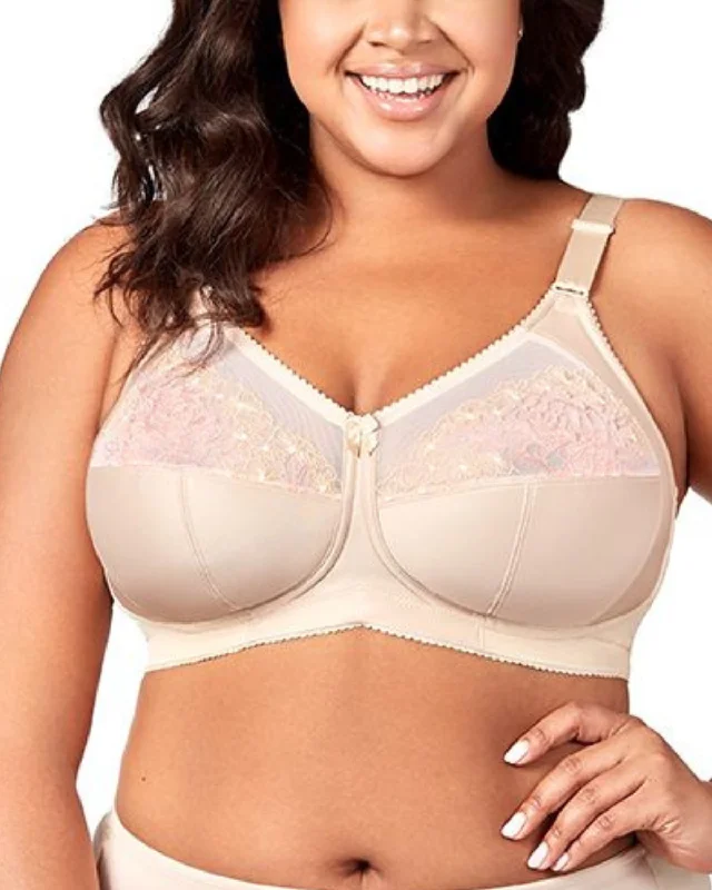 Elila Blossom Swiss Embroidery Wire Free Soft Cup Bra (More colors available) - 1801