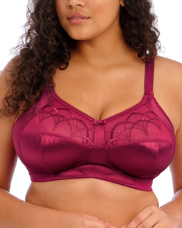 Elomi Cate Wire Free Bra (More colors available) - 4033 - Berry