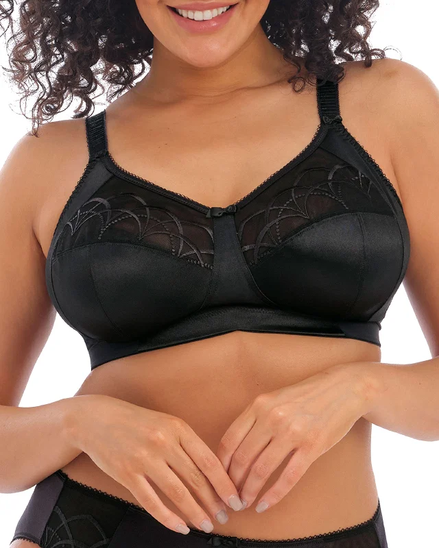 Elomi Cate Wire Free Bra (More colors available) - 4033 - Black