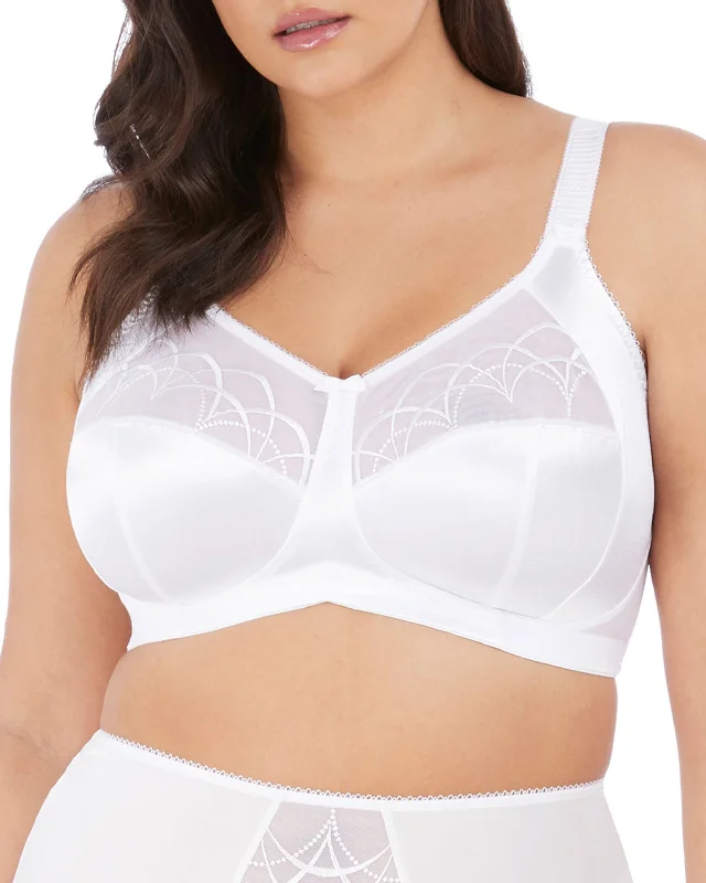 Elomi Cate Wire Free Bra (More colors available) - 4033 - White