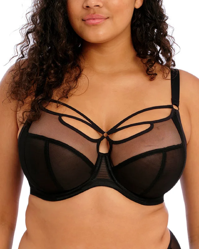 Elomi Sachi Plunge Bra - 4350 - Black