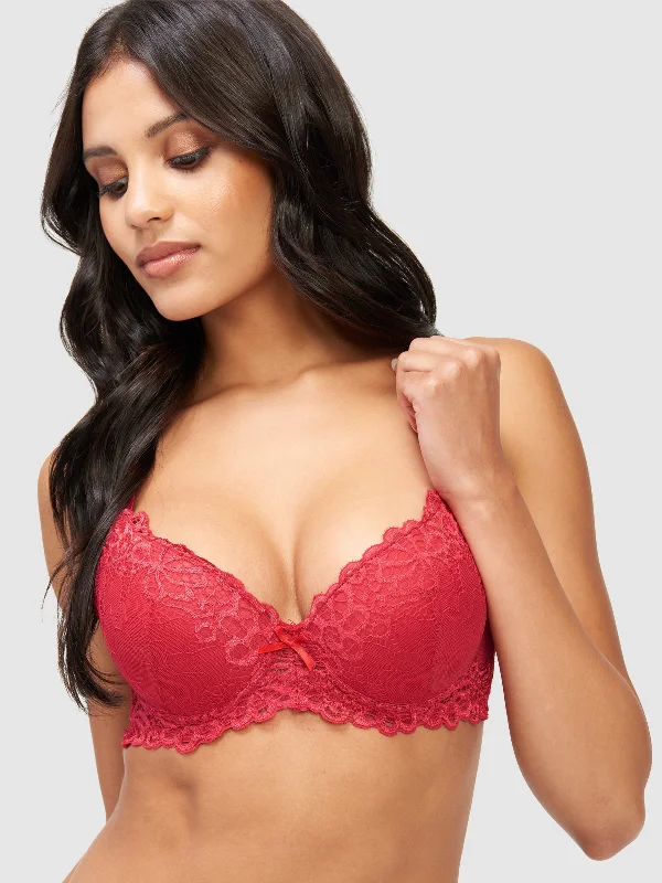 Amanda Lace Push Up Bra