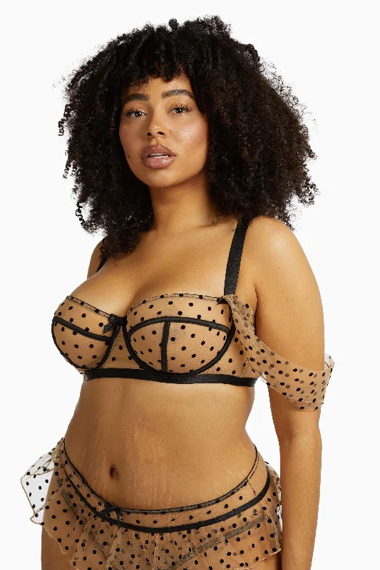 Gabi Fresh Willow Puff Sleeve Bra