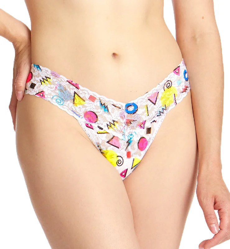 Hanky Panky Decades Low Rise Thong (MIX TAPE BOX) - 80S Rad Geo