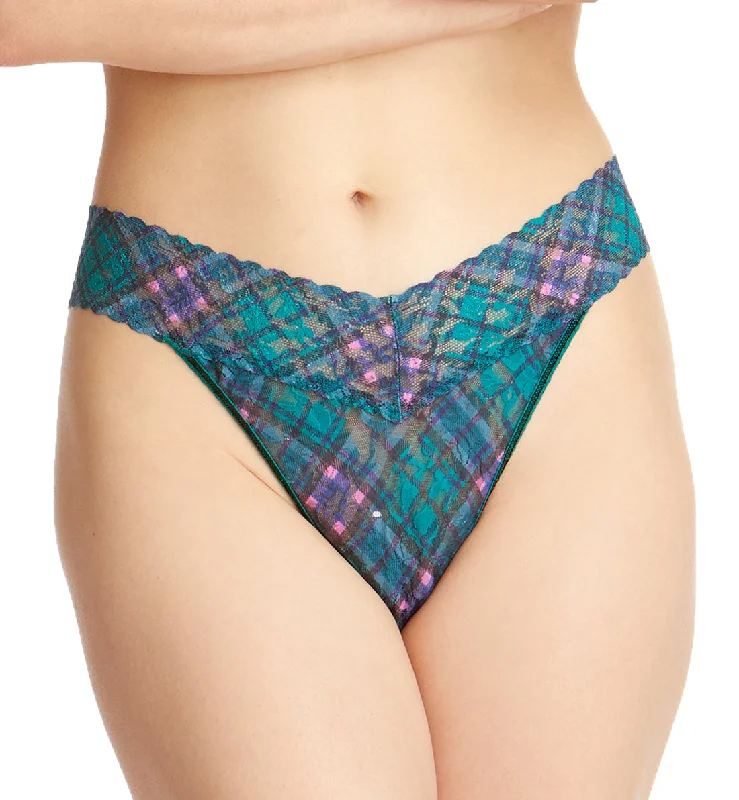 Hanky Panky Decades Original Rise Thong (MIX TAPE BOX) - 90S Plaid