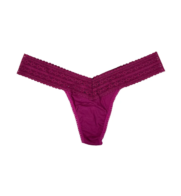 Hanky Panky DreamEase Low Rise Thong (631004) - Pink Ruby