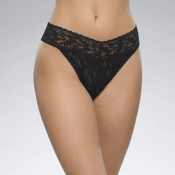 Original Rise Signature Lace Thong - Hanky Panky