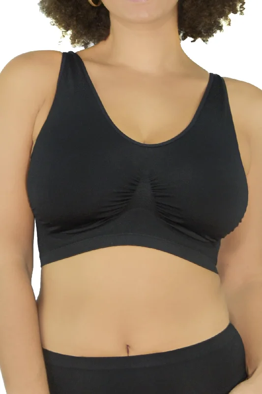 Jacquard Ahh Bra® with Padded Adjustable Straps