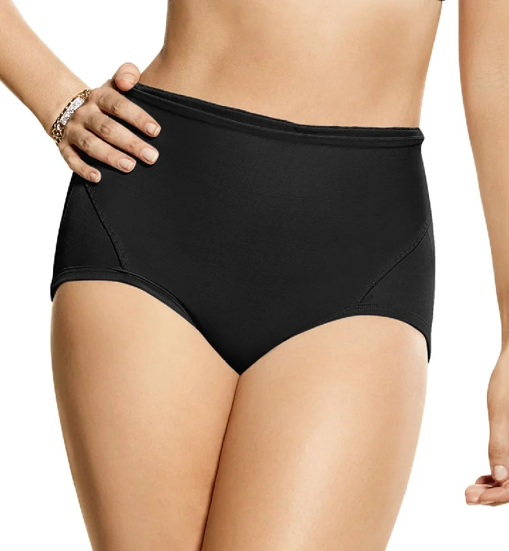 Leonisa Postpartum Panty with Adjustable Belly Wrap (012400) - Black