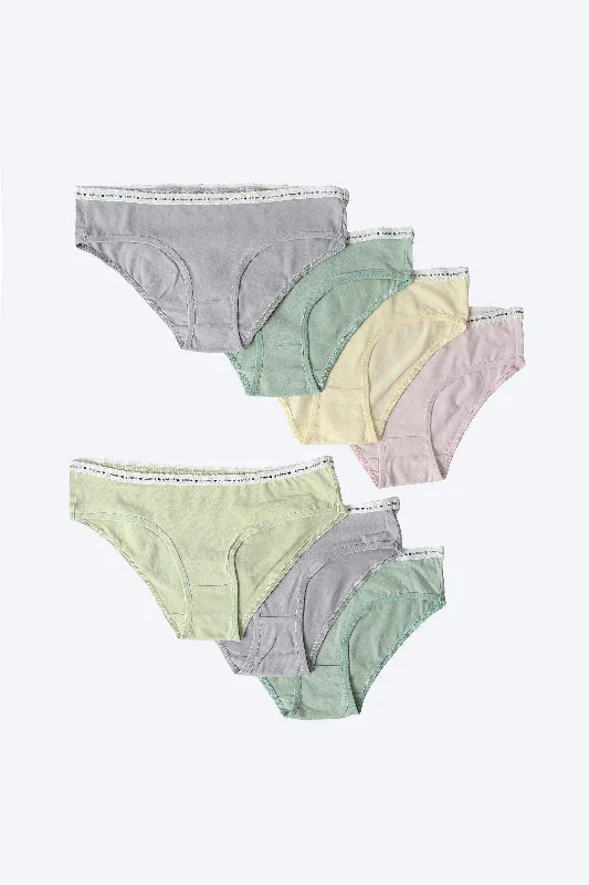 Pack of 7 Cotton Bikini Panties