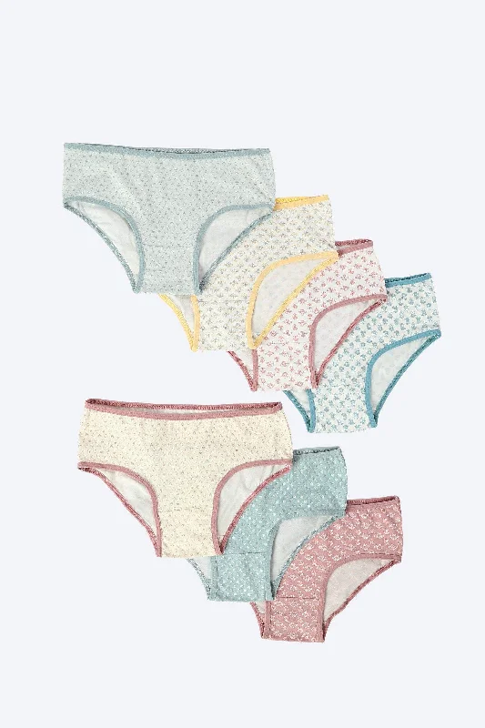 Pack of 7 Printed Brief Panties