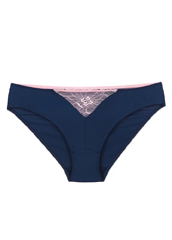 IRENE Plus Lace Superfine Fabric Elastic Brief Panties