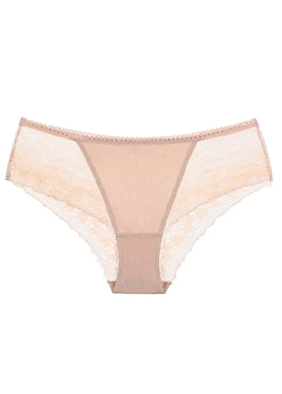 TEAGAN Plus Floral Lace Shiny Sexy Shorty Panties